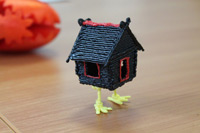 С помощью 3D ручки создали трехмерную модель