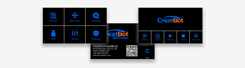 Интуитивно понятный сенсорный экран 4.3 дюйма