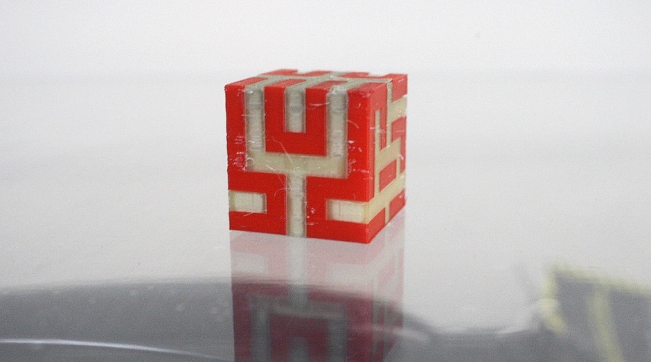 PLA-PVA тестовый кубик