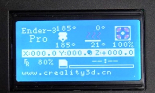 Дисплей принтера