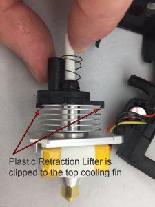 Тефлоновая трубка внутри Smart Extruder+ Тефлоновая трубка внутри Smart Extruder+