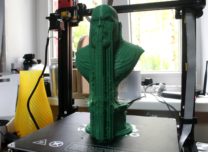 Бюст Таноса - пластик - PLA ESUN