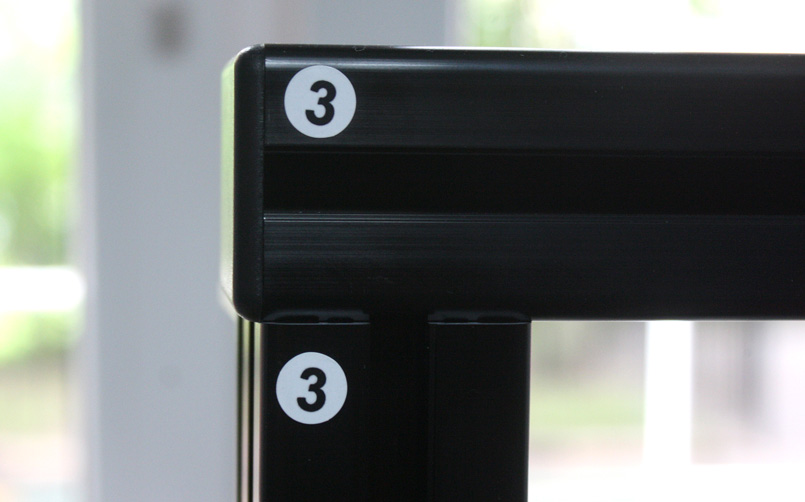 Подписи для удобной сборки