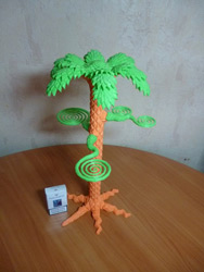 Печать подставки для фруктов на принтере CreateBot Mini I