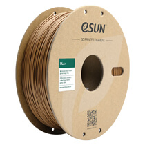 Катушка PLA+ пластика ESUN 1.75 мм 1кг., светло-коричневая (PLA+175C1/PLA+175Q-C1P1)