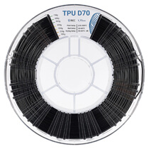 Катушка пластика REC D70 (TPU) 1.75 мм 0,75 кг, черная