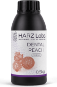 Фотополимер HARZ Labs Dental Peach Form2, персиковый (0,5 кг)