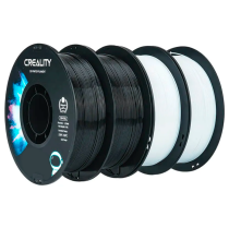 Набор CR-PETG-пластика Creality 1.75 мм 4кг, (белая 2шт + черная 2шт) (3301030079)
