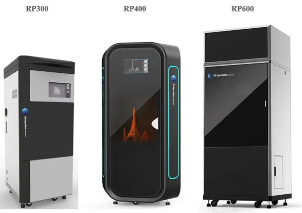 Семейство промышленных фотополимерных принтеров Prismlab с большой рабочей областью Семейство промышленных фотополимерных принтеров Prismlab с большой рабочей областью