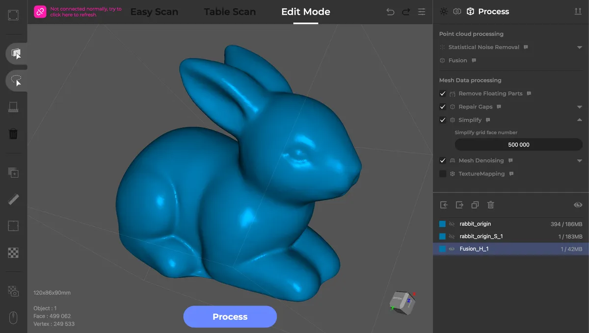3dmakerpro toucan rabbit scan2.jpeg 3dmakerpro toucan