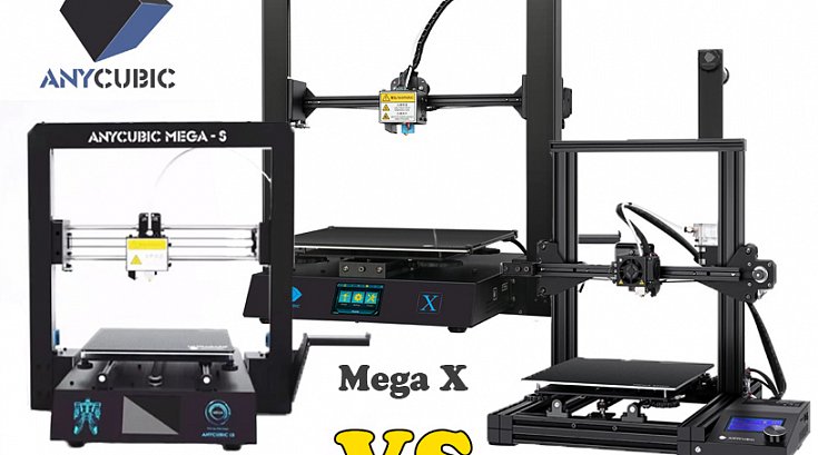 Сравнительный обзор 3D принтеров Anycubic Mega S, Mega Zero и Mega X