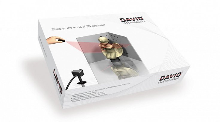 Предзаказ на 3D-сканеры DAVID